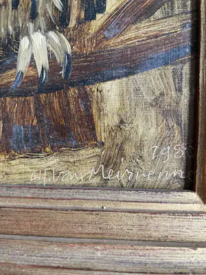 Alfons Van Meirvenne - 2 schilderijtjes kopen? Bied vanaf 500!