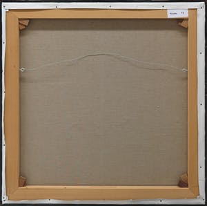 Frans Nicolai - Olieverf op doek, Abstracte compositie - Ingelijst kopen? Bied vanaf 100!