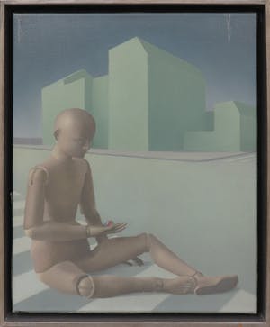 Dora van der Veen - Olieverf op doek, Zebrapad - Ingelijst kopen? Bied vanaf 200!