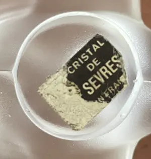 Sevres - Satijn kristallen beeldje van een vogel kopen? Bied vanaf 25!