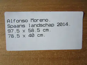 Alfonso Moreno - Spaans landschap kopen? Bied vanaf 175!