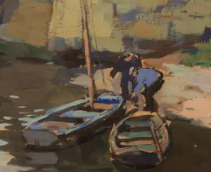 Ben Viegers - havengezicht kopen? Bied vanaf 1000!