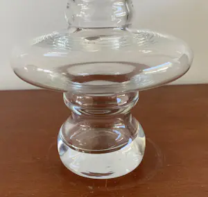 Christian Tortu - Hooped glazen vaas ontworpen door Marianne Guedin kopen? Bied vanaf 10!