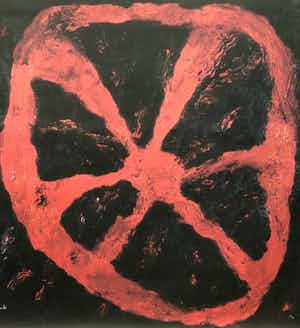 Armando - Rotes Rad verkocht voor € 250!