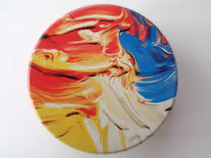 Corneille - Geëmailleerde zilveren designbroche kopen? Bied vanaf 50!