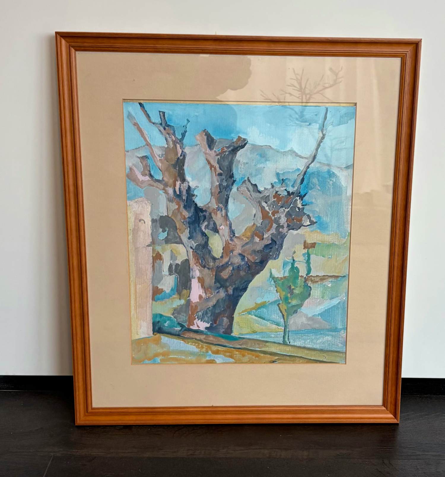 Jean Adams - Baum in der Landschaft kopen? Bied vanaf 290!