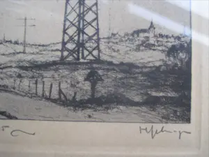 Niet of onleesbaar gesigneerd - Electriciteitsmast in Limburg kopen? Bied vanaf 1!