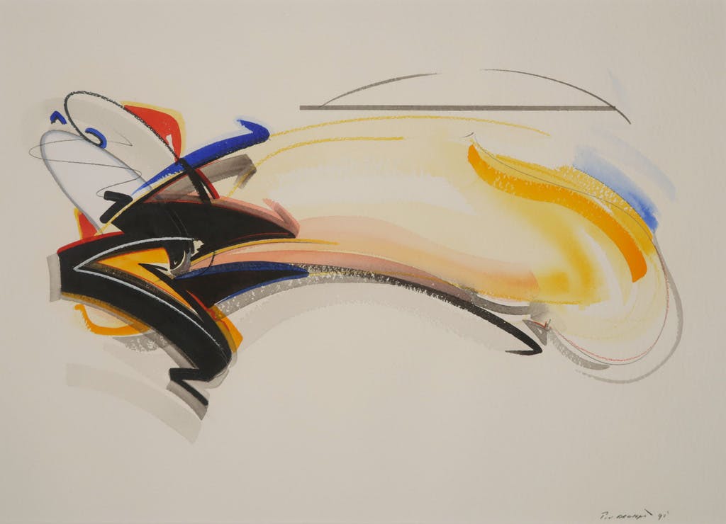 Peter van Drumpt - Peter van Drumpt: Aquarel, Z.T. kopen? Bied vanaf 20!