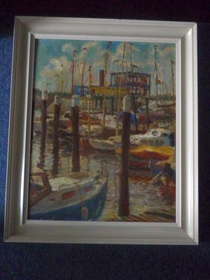 Willy Sommer - Jachthaven te Drimmelen 1960 kopen? Bied vanaf 94!