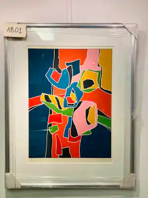 Buy Belinda Tahapary - zonder titel maar met lijst! ( opslag extern)? Bid from 95!