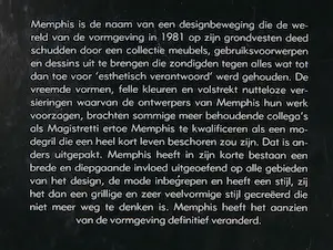 Various Artists Books - Lot van 3 boeken over Memphis Design! kopen? Bied vanaf 50!