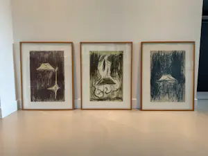 Frank van den Broeck - “Enveloppe” (1993) — drieluik lithografieën. kopen? Bied vanaf 950!