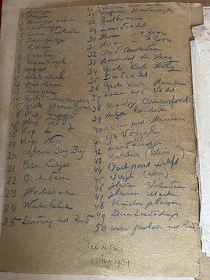 Jac. de Beer - Map zwart-wit afdrukken kopen? Bied vanaf 300!