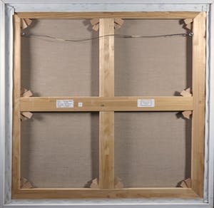 Paul Overhaus - Olieverf op doek, Land en water I - Ingelijst (Groot) kopen? Bied vanaf 100!