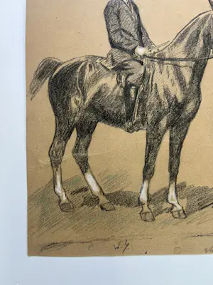 Willy Sluiter - Man op een paard kopen? Bied vanaf 80!