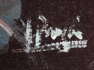 Niet of onleesbaar gesigneerd - Knap geschilderd Spaans impressionistisch olieverf stilleven Rozen - gesigneerd kopen? Bied vanaf 10!