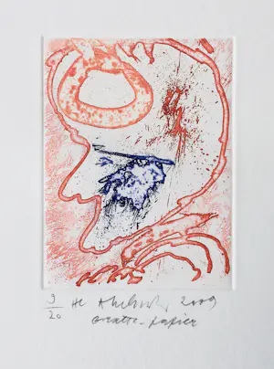 Pierre Alechinsky - kleuren-ets ‘Grattz papier’ - 2009 kaufen? Bieten Sie von 595!
