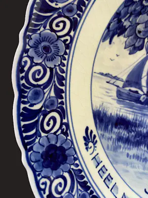 Porceleyne Fles - Beperkte oplage Herdenkingsbord geboorte Prinses Béatrix kopen? Bied vanaf 150!