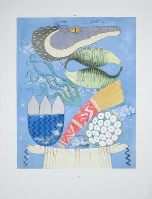 Lon Buttstedt - Litho, Food for thought II kopen? Bied vanaf 1!