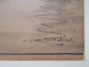 Johan Hendrik van Mastenbroek - Havengezicht met graanelevatoren - Rotterdam kopen? Bied vanaf 50!