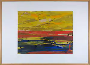 Erik Oldenhof - Gemengde techniek, Landschap - Ingelijst verkauft für € 100!
