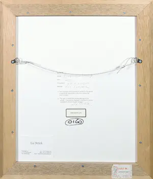 Liz Strick - Olieverf op papier op paneel, Stilleven - Ingelijst kopen? Bied vanaf 1!