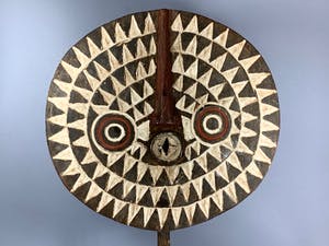 Mossi - Tribal Used African Mossi sun mask - Burkina Faso. kopen? Bied vanaf 65!