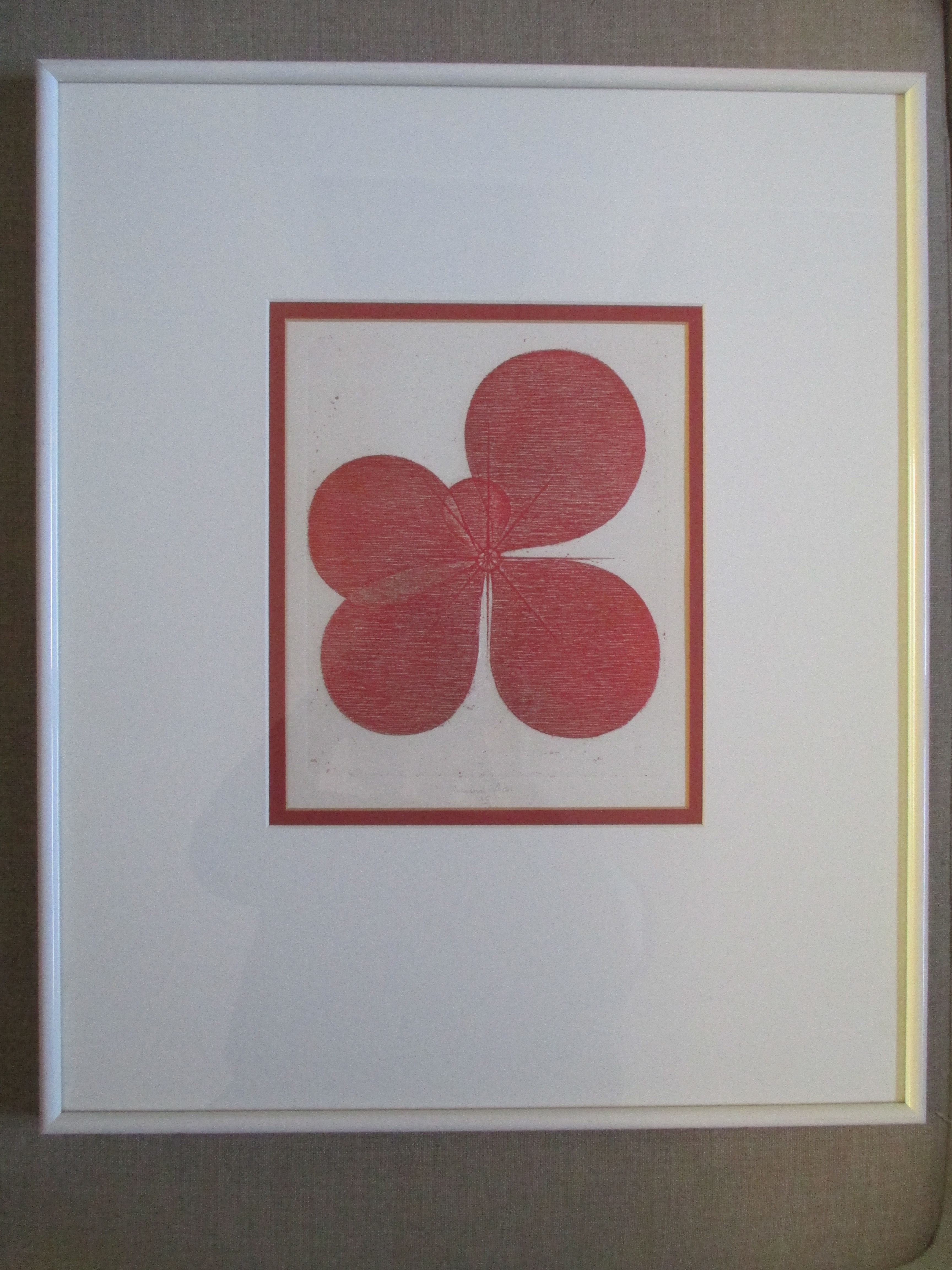 Eduard Flor - Ingelijste kleurenets Barth lijst kopen? Bied vanaf 65!