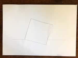 Marijke de Goey - Multiple: gemengde techniek/sculptuur op papier. verkocht voor € 60!