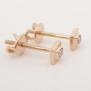 Pink Diamond Stud Earrings kopen? Bied vanaf 130!