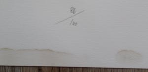 Richard Mortensen - Abstracte zeefdruk - 1981 kopen? Bied vanaf 75!