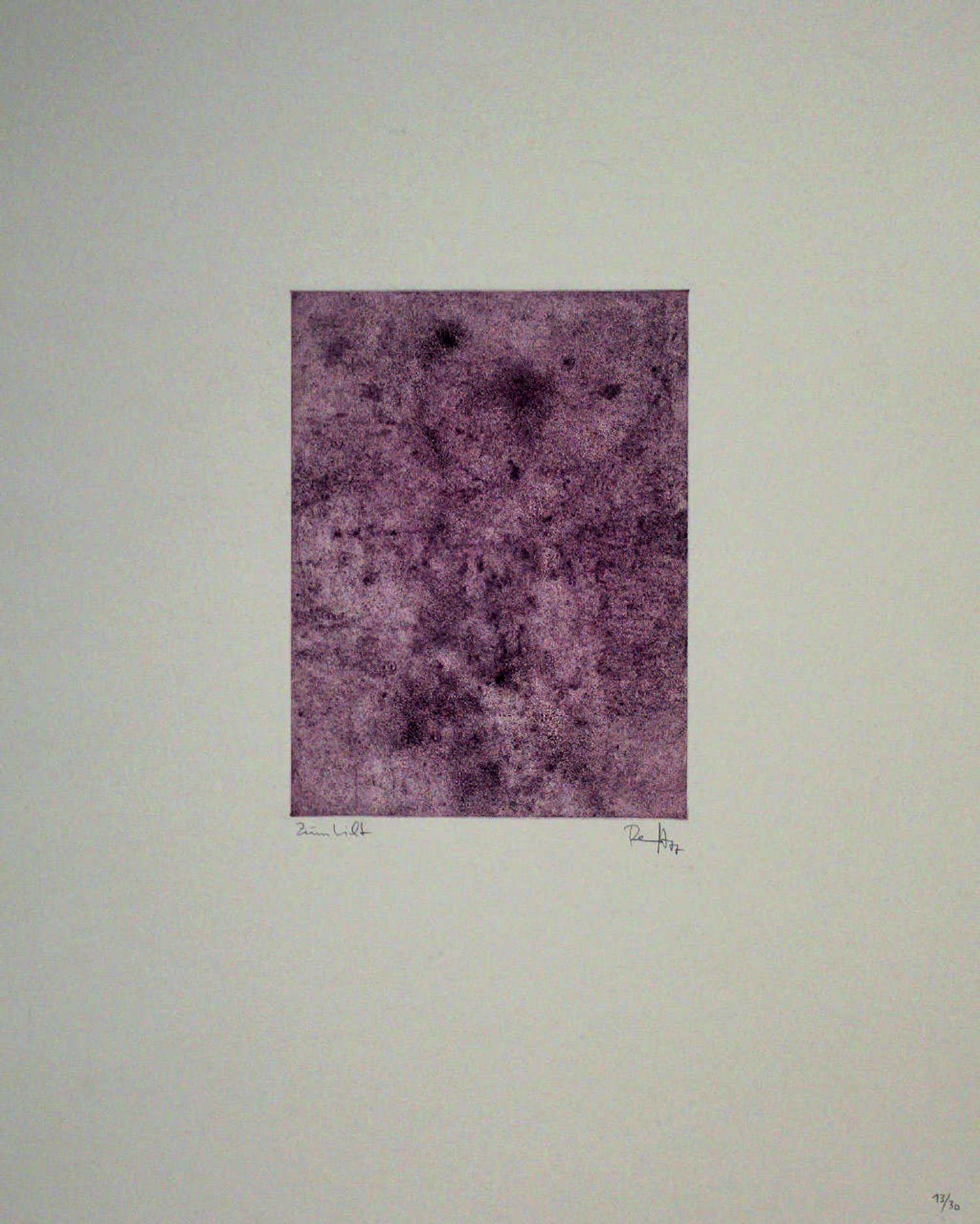 Thomas Ranft - Zum Licht verkocht voor € 110!