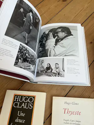 Hugo Claus - Set van 4 boeken: Hugo Claus Imagier + Bozar catalogus + Thyeste + Cobra Roman kopen? Bied vanaf 75!