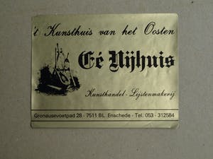 Curiosa - (Naar) Victor Vasarely : Herdenkingsmaquette 1979 , Samenwerking OBN en VAGWW kopen? Bied vanaf 75!