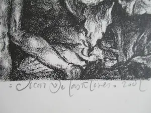 Oscar Camilo De Las Flores - Litho "Maternidad" kopen? Bied vanaf 25!