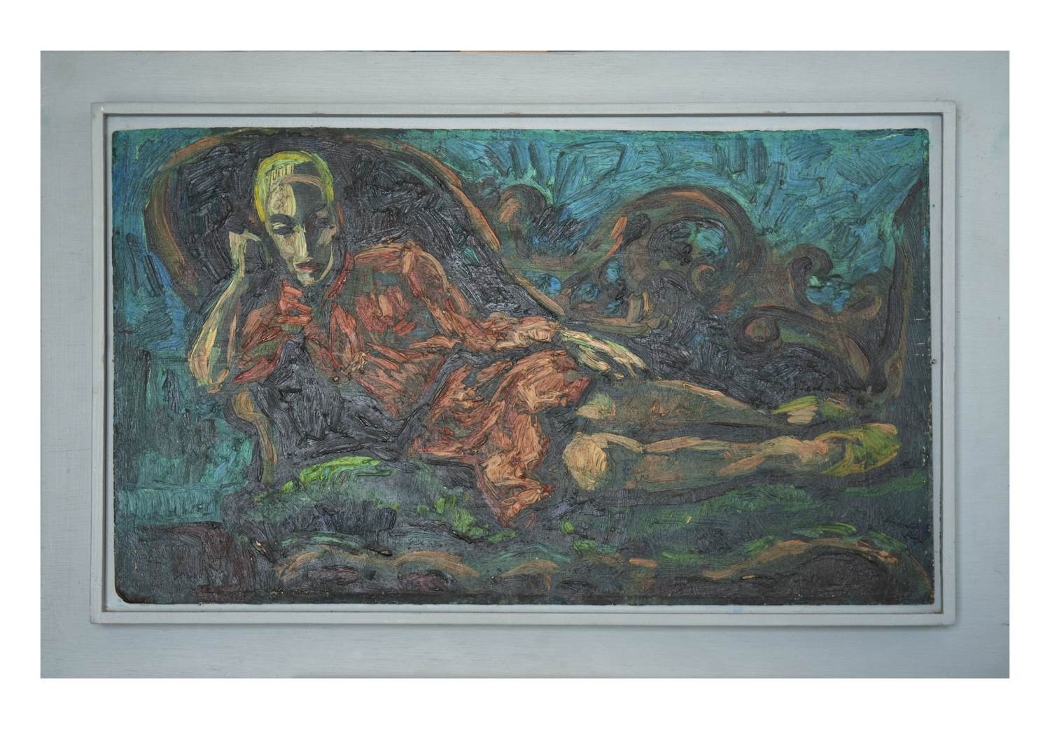 Willem Schrofer - Vrouw op Sofa kopen? Bied vanaf 350!