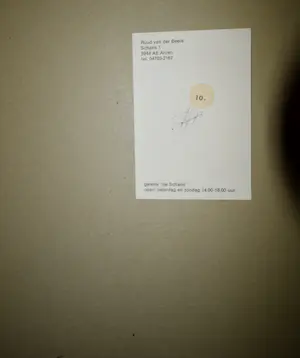 Ruud van der Beele - Gemengde techniek op papier - Abstract - Ingelijst kopen? Bied vanaf 20!