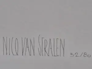 Nico van Stralen - Space image kopen? Bied vanaf 40!