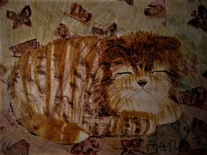 Mohaier Dariush - Virtuoos Iraans Graficus - Gesigneerde Litho - "Lui et Lei" - oplage 88/96 kopen? Bied vanaf 10!