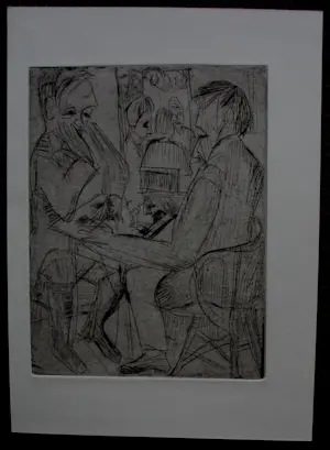 Jan Wiegers - Ets: 2 schakende heren kopen? Bied vanaf 75!