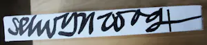 Selwyn Senatori - Stifttekening op doek: "Freek" - 2009 kopen? Bied vanaf 99!