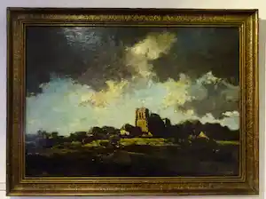 Gerard van Lerven - gezicht op Acquoy verkauft für € 250!