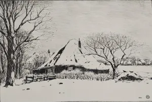 Herman Heuff - Boerderij in de sneeuw kopen? Bied vanaf 25!