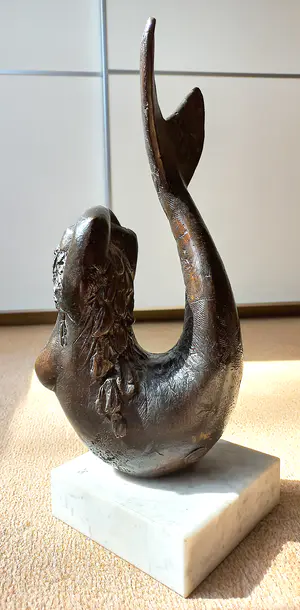 Evert den Hartog - Zeemeermin, bronzen beeld kopen? Bied vanaf 750!