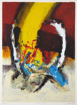 Hans Vanhorck - Zeefdruk, The Quest - Ingelijst kopen? Bied vanaf 75!