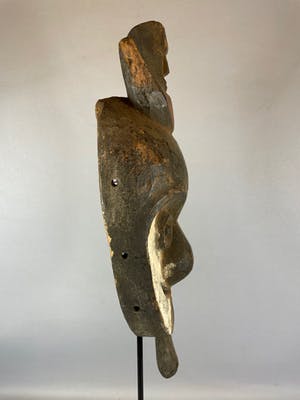 Grebo - Tribal Used African GREBO Mask - Nigeria. kopen? Bied vanaf 40!