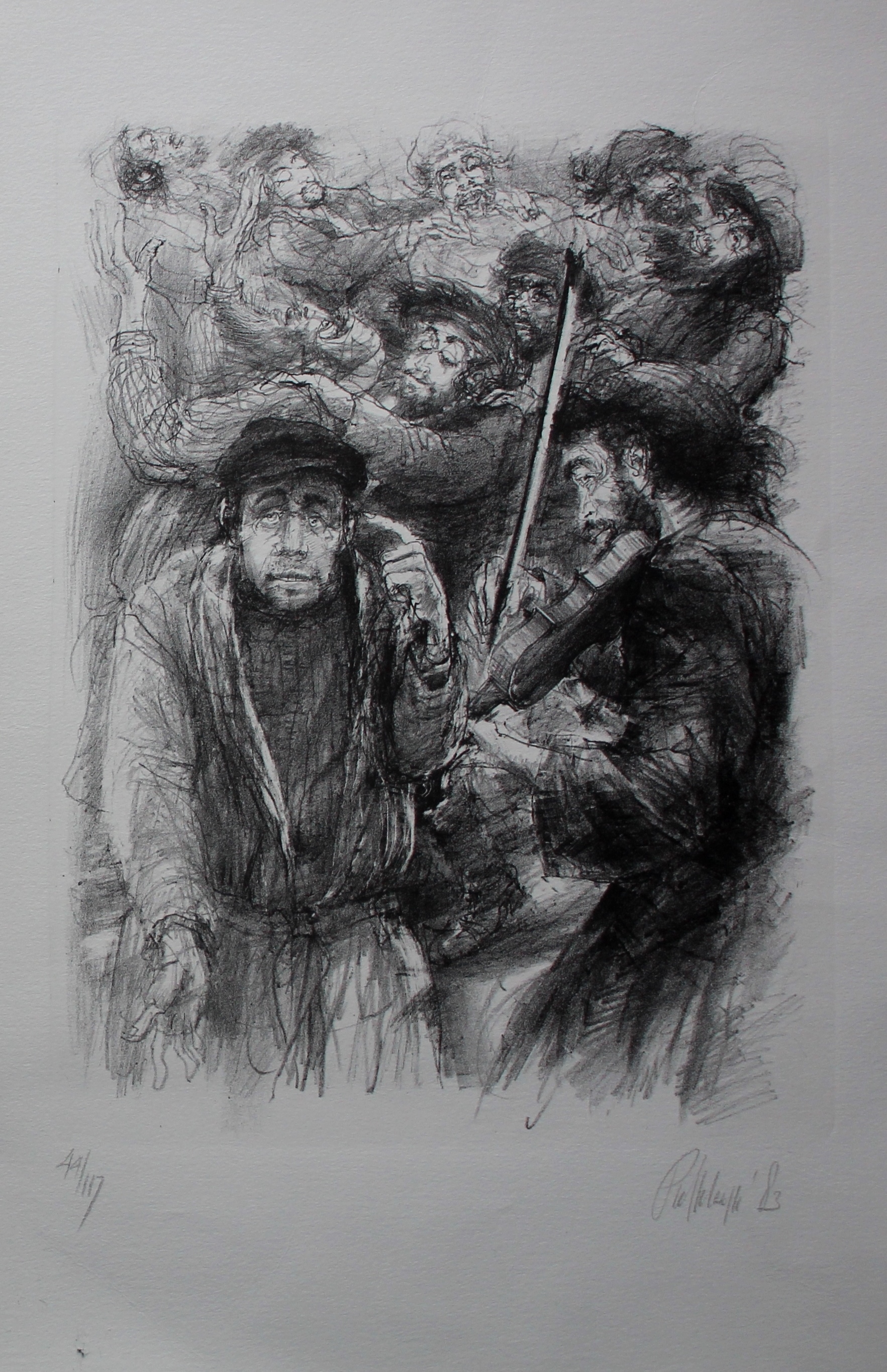 Piet Klaasse - litho: Der Taube - 1983 kopen? Bied vanaf 35!