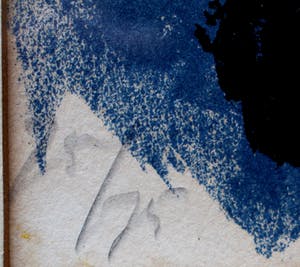 Karel Appel - ingelijste litho: A beast drawn man - 1961 - oplage: slechts 75 stuks! kopen? Bied vanaf 750!