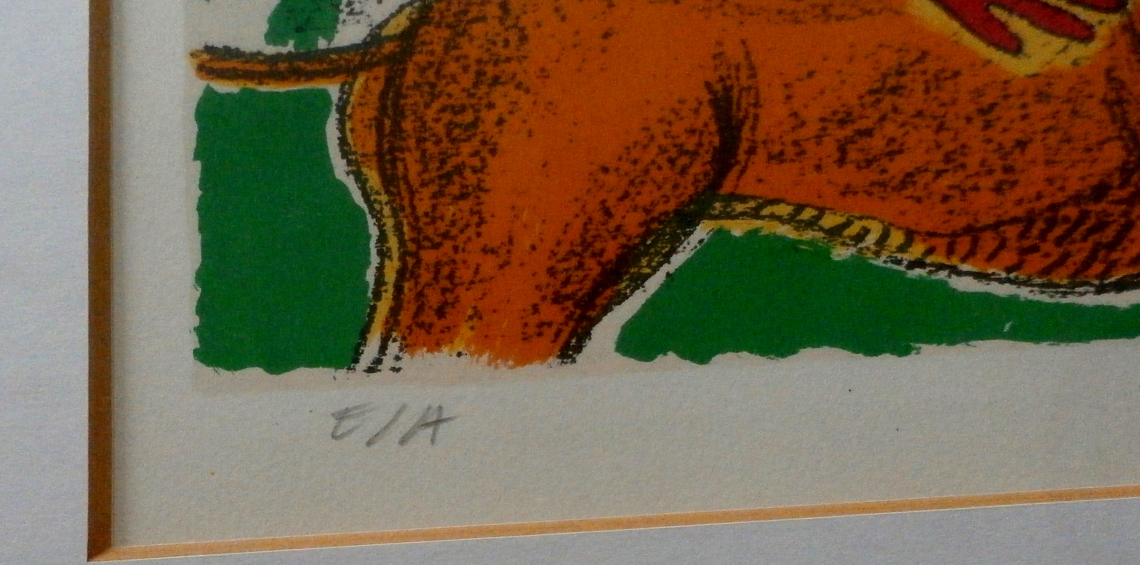 Corneille - litho: Les tigres amoureux - 1987 kopen? Bied vanaf 199!