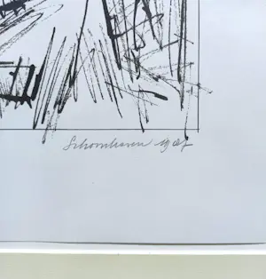 Jan Schoonhoven - Formatie, zeefdruk (netjes ingelijst) kopen? Bied vanaf 195!